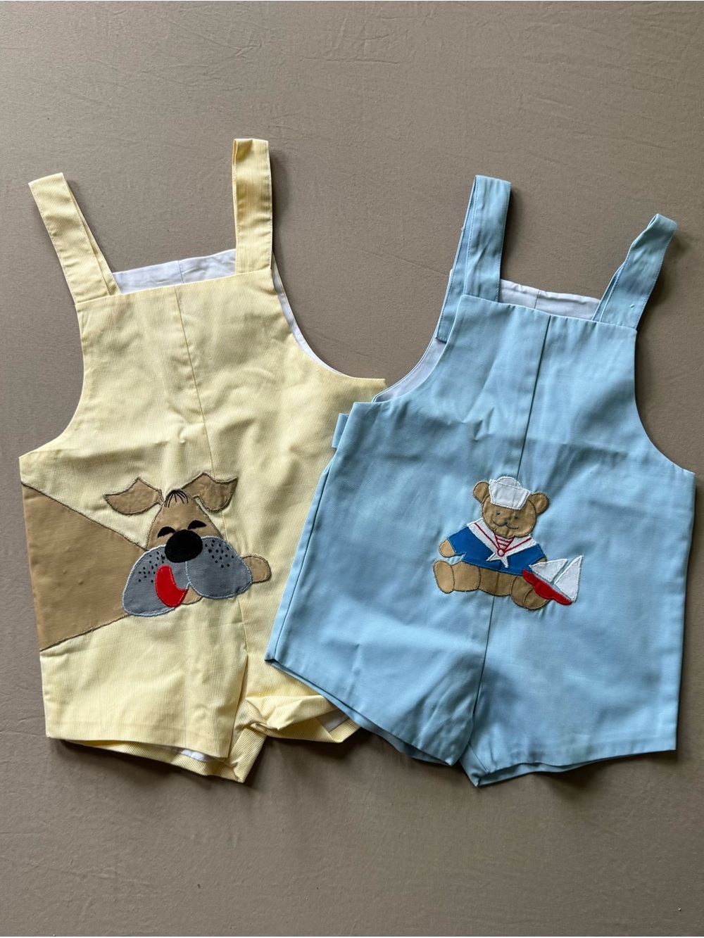 Vintage Samara Toddler Sailor Shortall Romper Bundle